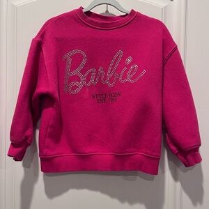 Zara Barbie Pink Kids Sweatshirt